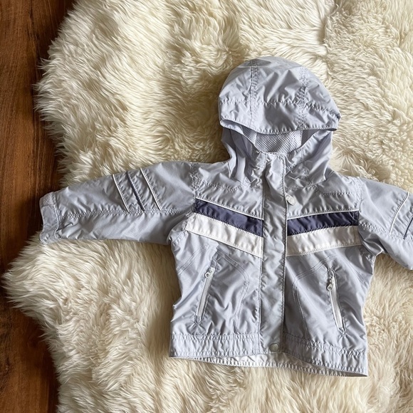 Columbia Toddler Shell Jacket Lavender Zip Front 2 - Picture 1 of 9